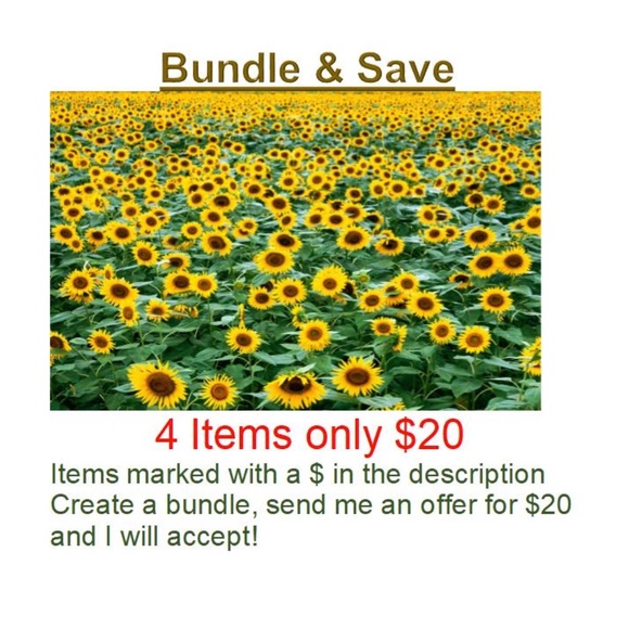 4/$20 TIERED TRAY DECOR/MINI WOOD SIGN/FALL DECOR $ - Picture 2 of 3